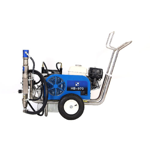 Unité de pulvérisation mobile - HB970  - Fuzhou Hvban Mechanical Equipments Co., Ltd. - peinture / hydraulique / airless