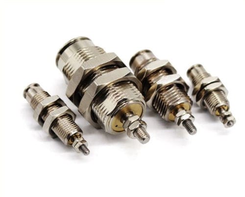 Vérin pneumatique - Ningbo Hi-Tech Smart Machinery Co., Ltd. - à piston / compact / miniature