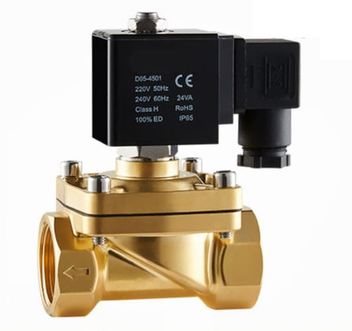 Électrovanne à commande directe - Ningbo Hi-Tech Smart Machinery Co., Ltd. - 2 voies / pour eau / pour gaz