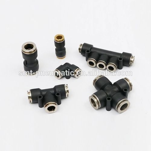 Raccord pneumatique - Ningbo Hi-Tech Smart Machinery Co., Ltd. - rapide / coudé / en T