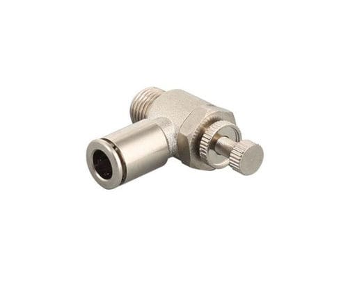Raccord pneumatique - Ningbo Hi-Tech Smart Machinery Co., Ltd. - fileté / push-in / coudé