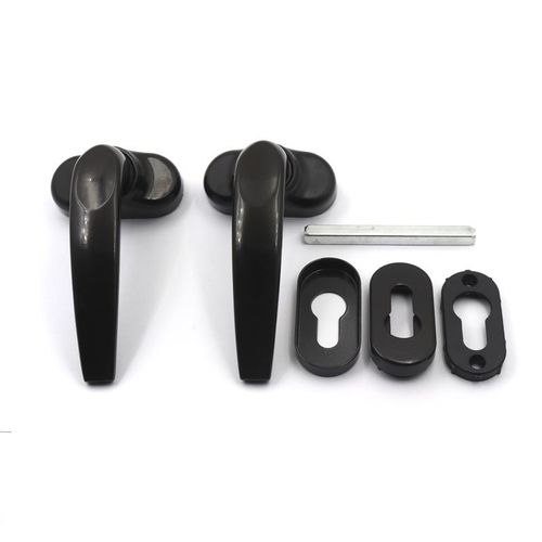 Poignée étrier - HL series - ALLY HARDWARE CO., LIMITED - pour porte / en aluminium / en L