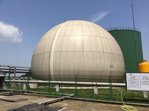 Réservoir de stockage - Hunan Along New Energy Technologies Co., Ltd. - pour biogaz / avec membrane double