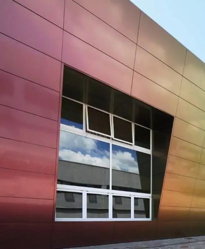Panneau sandwich âme en polyéthylène basse densité (PEBD) - Shanghai Alubang Decorative Material Co., Ltd. - face en aluminium / pour mur / pour façade