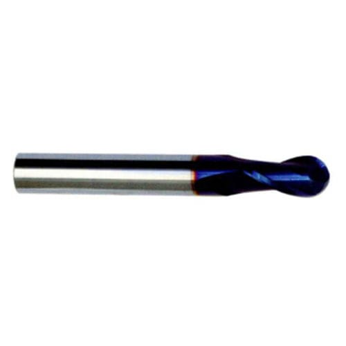 Fraise à 2 dents - Zhu Xia Metal Products Co., Ltd. - à bout hémisphérique / en bout / monobloc