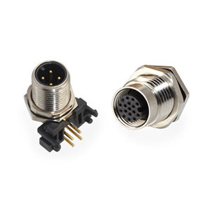 Connecteur M12 - CHA102 series - Amissiontech Co., Ltd. - de données / d'alimentation électrique / DIN