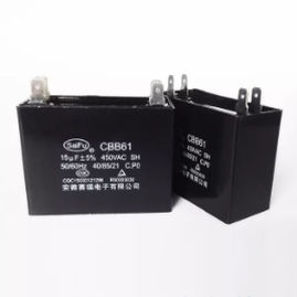 Condensateur de puissance - CBB61  - ANHUI SAFE ELECTRONICS Company - auto-réparable / d'ondulation / étalon
