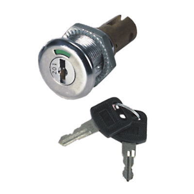 Serrure à clé - 9902 - Shangrao Anli Lock Industry Co., Ltd. - pour vitrine / en laiton / en plastique