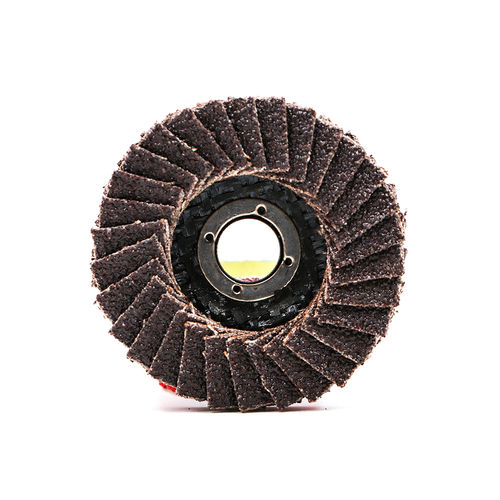 Disque à lamelle de finition - Mini - Zhengzhou Anxin Abrasives Co., Ltd. - à revêtement en zirconium / en oxyde d'aluminium / en céramique