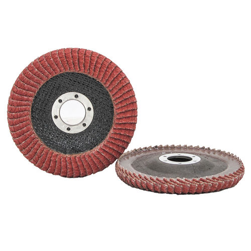 Disque à lamelle de finition - Zhengzhou Anxin Abrasives Co., Ltd. - en oxyde d'aluminium / en céramique