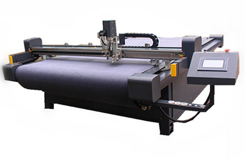 Machine de découpe à couteau - DCF7XR series - Shanghai Xinao Industrial Co., Ltd. - pour mousse / pour cuir / pour fibre de verre