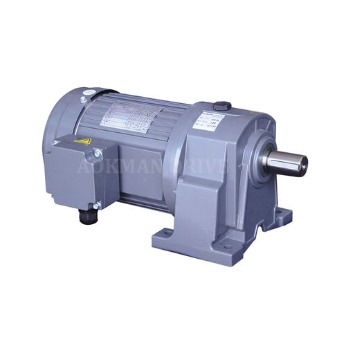 Motoréducteur triphasé - GH/GV Series - Zhengzhou Aokman Machinery Co., Ltd. - monophasé / à engrenage hélicoïdal / coaxial