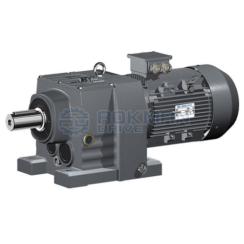 Motoréducteur à engrenage hélicoïdal - R Series - Zhengzhou Aokman Machinery Co., Ltd. - AC / coaxial / > 10 kNm