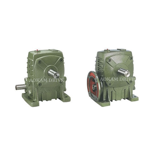 Réducteur à vis sans fin - WP Series - Zhengzhou Aokman Machinery Co., Ltd. - coaxial / compact / à bride