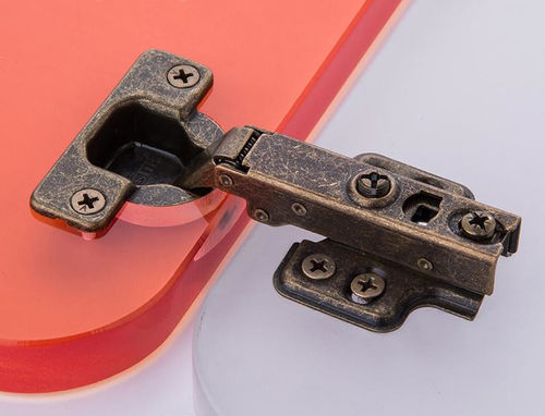 Charnière en acier - A01A - Guangdong Aosite Hardware Precision Manufacturing Co., Ltd. - à visser / de porte / amortie