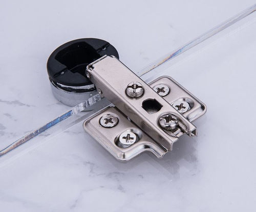 Charnière en acier - E20 - Guangdong Aosite Hardware Precision Manufacturing Co., Ltd. - à visser / 95° / pour porte en verre