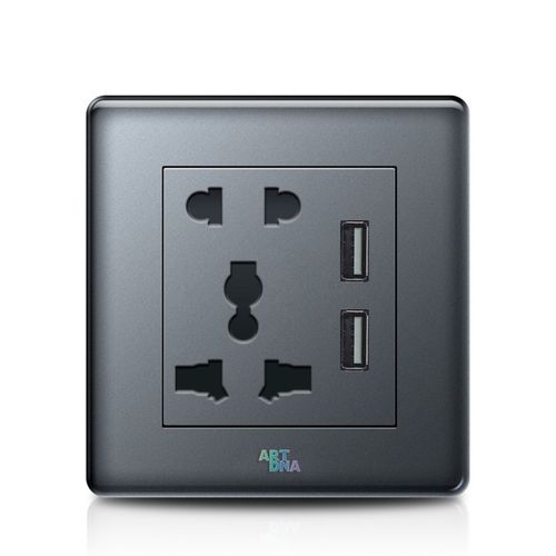 Prise électrique murale - V12 series - Zhongshan Gamder Electric Appliance Co., Ltd. - à montage sur tableau / 5 pôles / avec interrupteur de sécurité intégré