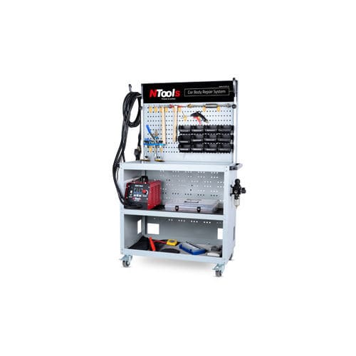 Système de réparation de carrosserie sur chariot - 354001 - Ntools - tire clou / à chauffage par induction