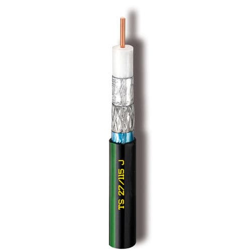 Câble électrique coaxial - TS27/115J - Cavel - de données / antenne TV / isolé