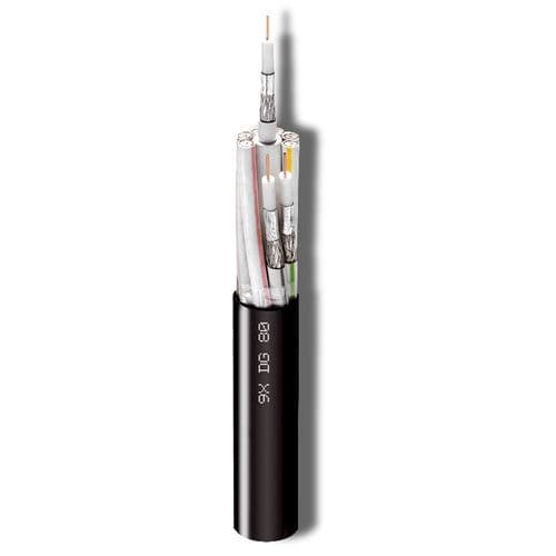 Câble électrique multicœur - 9XDG80M - Cavel - de données / coaxial / antenne TV