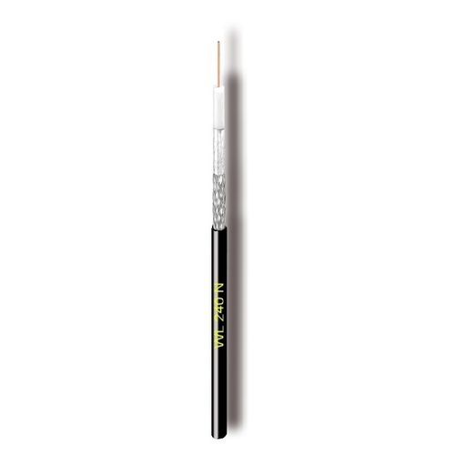 Câble électrique coaxial - WL240N - Cavel - RF / isolé / rond
