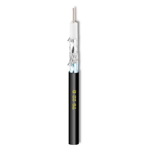 Câble électrique coaxial - TS22B - Cavel - de données / antenne TV / isolé