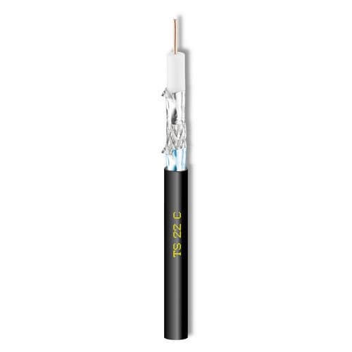 Câble électrique coaxial - TS22C - Cavel - de données / antenne TV / isolé
