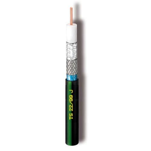 Câble électrique coaxial - TS22/99J - Cavel - de données / antenne TV / isolé