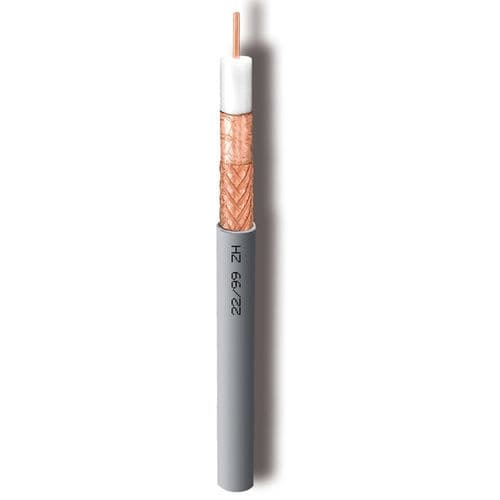 Câble électrique coaxial - 22/99ZH - Cavel - de données / antenne TV / isolé