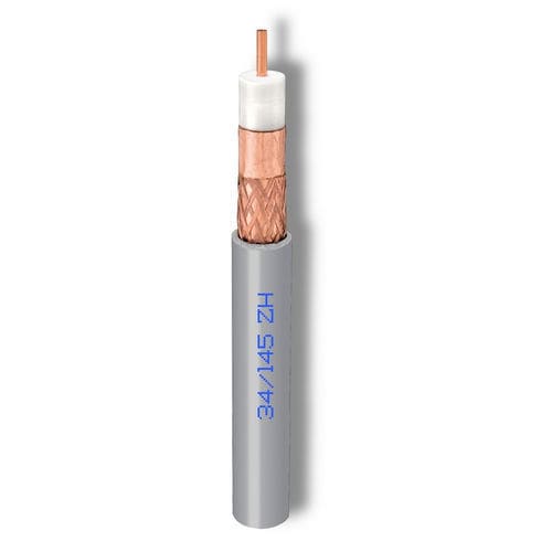 Câble électrique coaxial - 34/145ZH - Cavel - de données / antenne TV / isolé