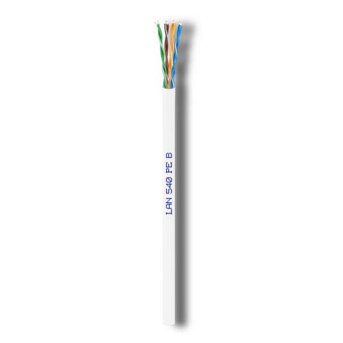 Câble électrique de données - LAN540PEB - Cavel - LAN / U/UTP / isolé