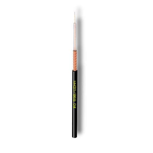 Câble électrique coaxial - RG59B/UZHN - Cavel - RF / isolé / à retardateur de flamme
