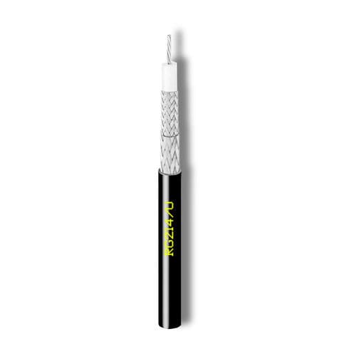 Câble électrique coaxial - RG214/U - Cavel - RF / isolé / rond