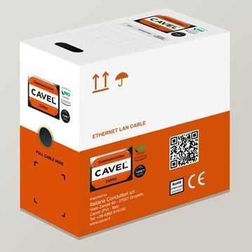 Câble électrique de données - LAN6NV - Cavel - LAN / U/UTP / résistant aux UV