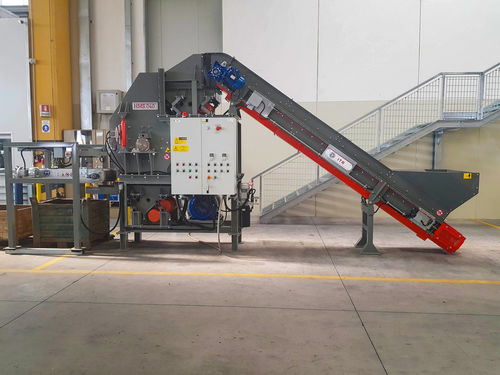 Broyeur de déchets - ITR HMS ref - ITR Recycling Technologies - pour métaux / à marteaux / horizontal