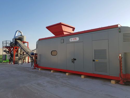 Broyeur de déchets - ITR HMM 100 - ITR Recycling Technologies - à marteaux / horizontal / mobile