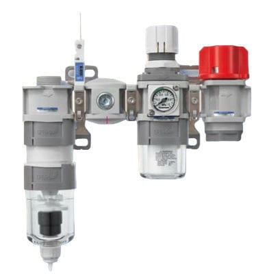 Filtre régulateur lubrificateur à air - CMZ series - Koganei Corporation - à cartouche / sous pression / de protection
