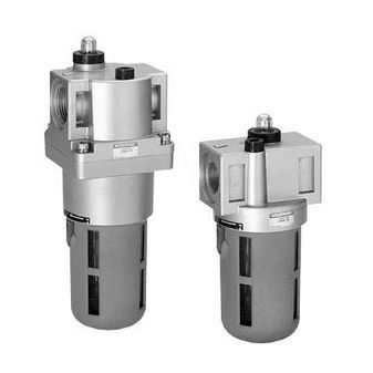 Filtre régulateur lubrificateur à air - LN series - Koganei Corporation - à air comprimé / à cartouche / sous pression