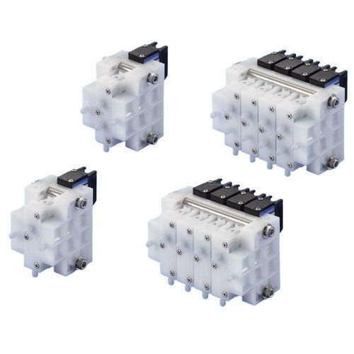 Vanne à membrane - PVS series - Koganei Corporation - hydraulique / pilote / pour produits chimiques