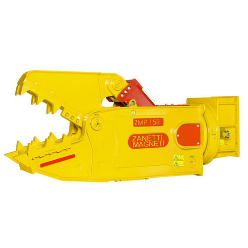 Pince hydraulique de démolition pour démolition secondaire - ZMFP series - Zanetti Magneti srl - pour pelle hydraulique