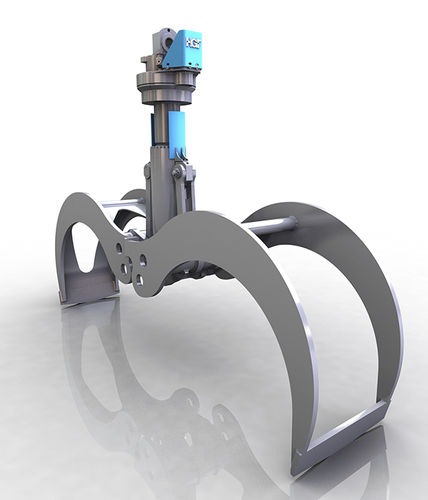 Grappin orange peel - TG / TGR / FTG - HGT Hydraulikgreifer-Technologie GmbH - hydraulique / à bois / pour excavatrice