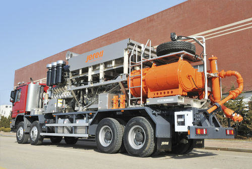 Pompe à turbine - Yantai Jereh - à eau / diesel / stationnaire