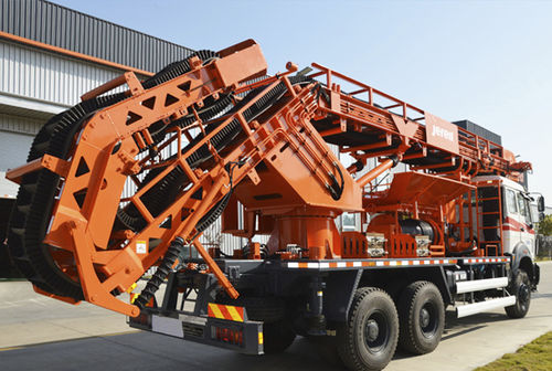 Convoyeur à bande - Yantai Jereh - pneumatique / de décharge / de stockage