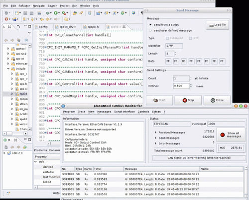 Logiciel d'interface - CPC  - EMS Dr. Thomas Wünsche e.K. - de développement / Linux