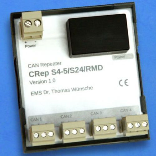 Répéteur CAN - CRep S4 - EMS Dr. Thomas Wünsche e.K. - de communication / industriel / de réseaux