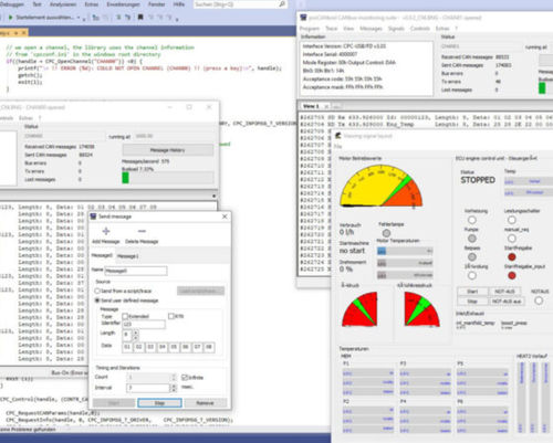 Logiciel de développement - WDK - EMS Dr. Thomas Wünsche e.K. - d'interface / de réseau CAN / Windows