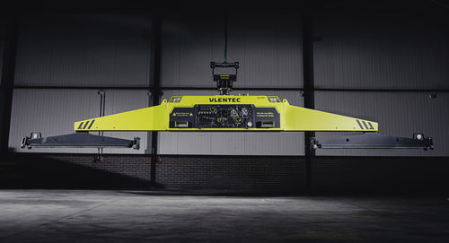 Palonnier à ventouse pour canalisations - Vlentec - électrique / diesel / pivotant