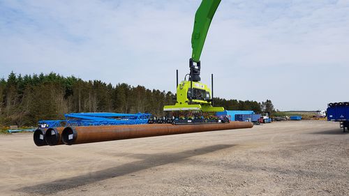 Palonnier à ventouse pour pont roulant - Vlentec - pour canalisations / horizontal / réglable
