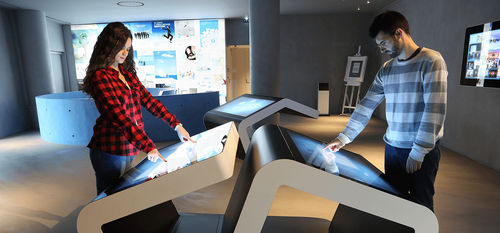 Table à écran tactile - FIT - Displax SA