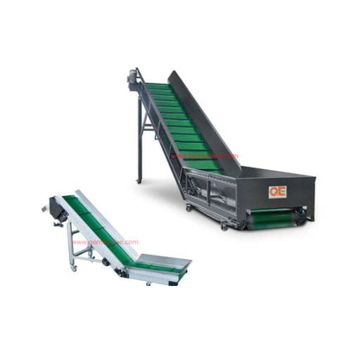 Bande de convoyeur industrielle - Ningbo QE Granulators Limited - forte charge / sur mesure